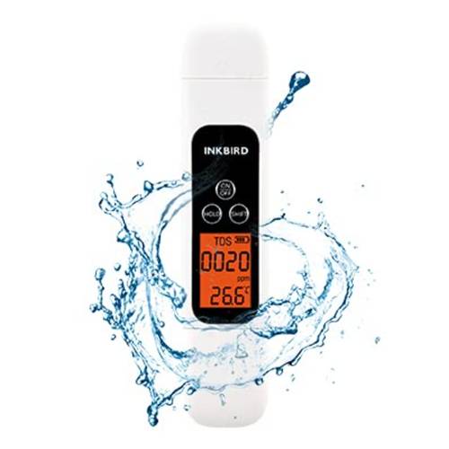 3 in 1 quality tester tds ec and temp measurement with large backlit lcd screen and data lock function for drinking water swimming pools hydroponic setups