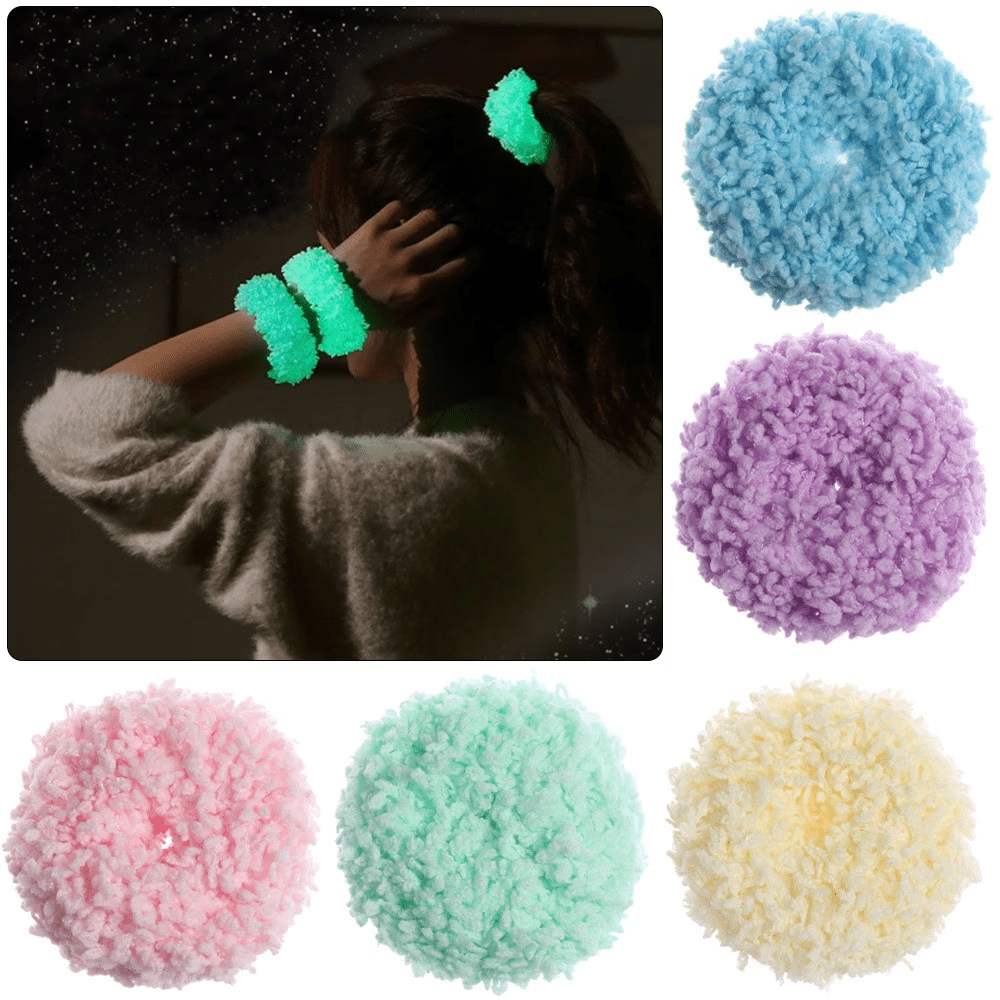4pcs Random Luminous Hair Clips