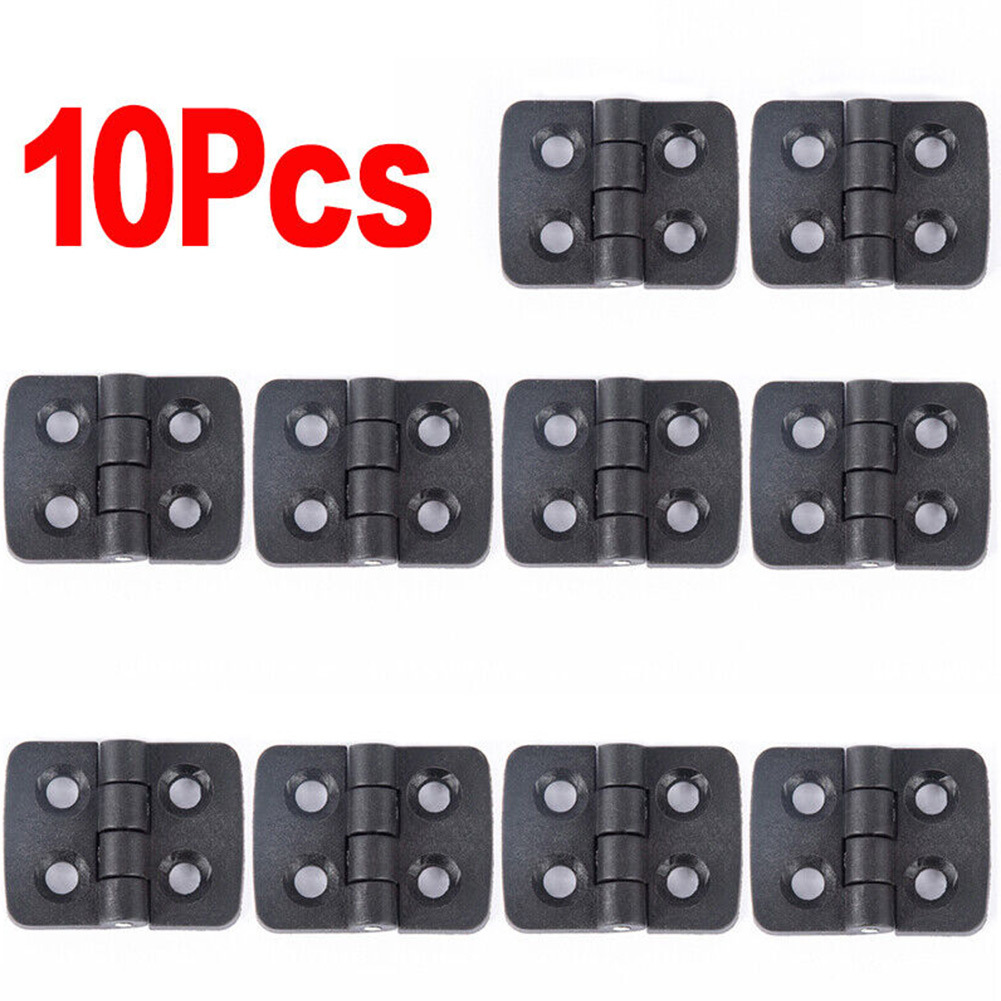 TEMU 10pcs Door Hinges Plastic Window Hinges For Electric Box Cabinet Industrial Box Bearing Hinge Binder Home Hardware