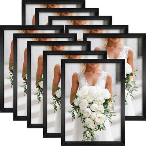 2 5 10pcs minimalist photo frame can display 4x6 5x7 8x10 a4 inch photo wall display photo frame suitable for wall desktop display room office decoration christmas new year and valentines day ideal gift