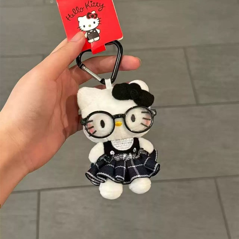 TEMU Adorable Hello Kitty Charm, Keychain, Anime Additions For, Cute Cartoon Decoration For Bags, Perfect Birthday Present