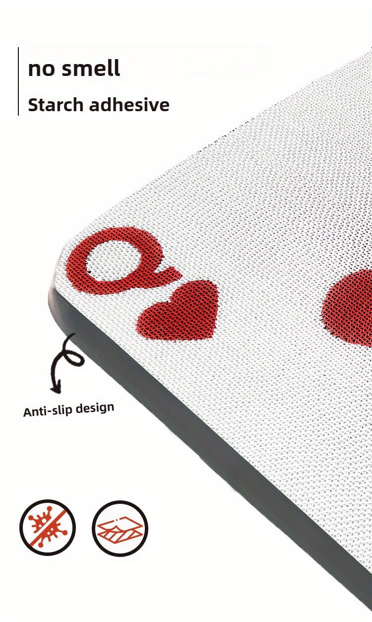 a cat scratch board designed like playing cards which doesnt shed   is sturdy and     mounted on the wall for claw sharpening its a cat pad and a toy for your feline friend Product details 2