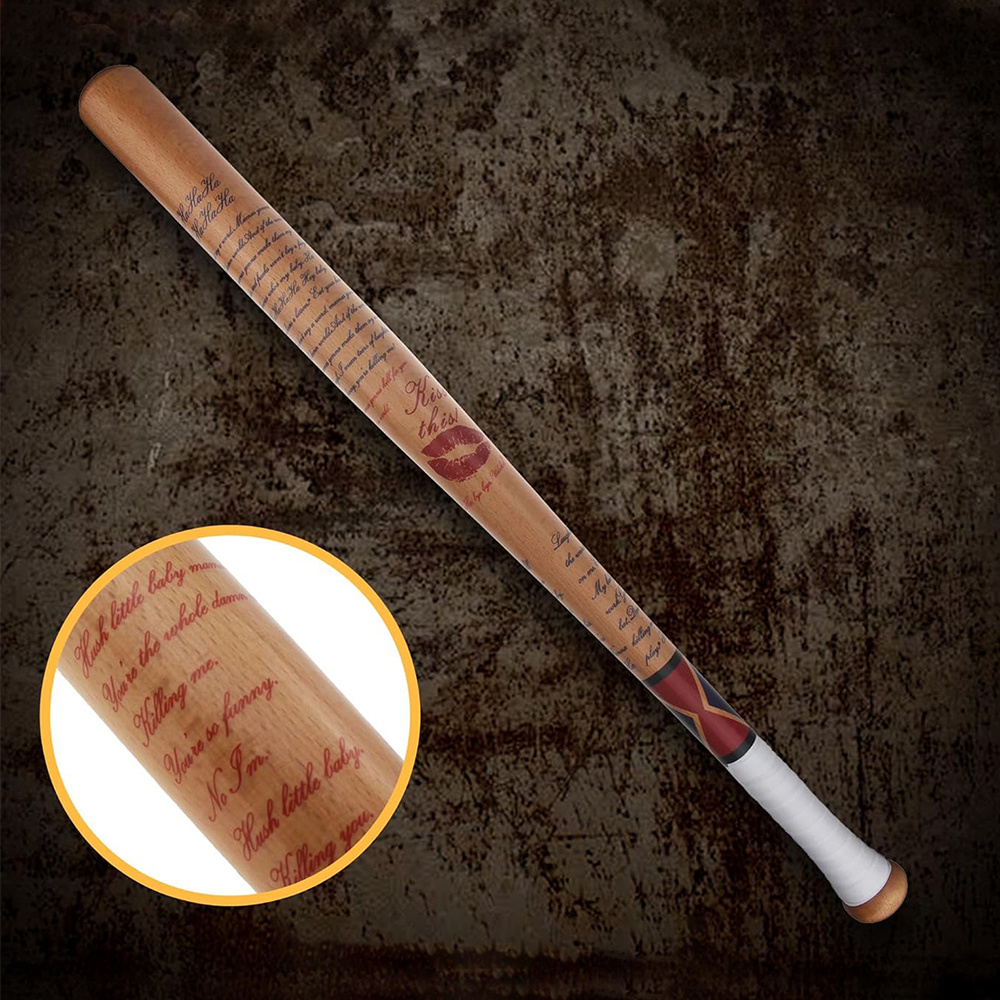 Image of Baseball Bat, Fashionable Wooden Baseball Bat, Non-slip Adhesive Handle, Easy To Hold, Suitable For Games Or Beach Travel Entertainment