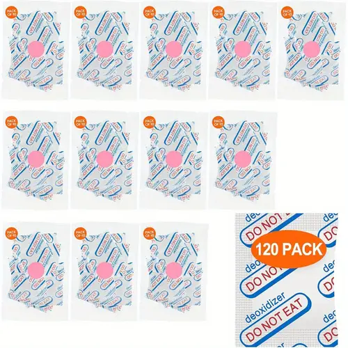 120 pack 500 grade with oxygen indicator 10pcs individual vacuum bags for long food storage in mylar bags mason jars and vacuum sealer bags food vacuum sealer bags vacuum sealer accessories long storage compact storage food grade material