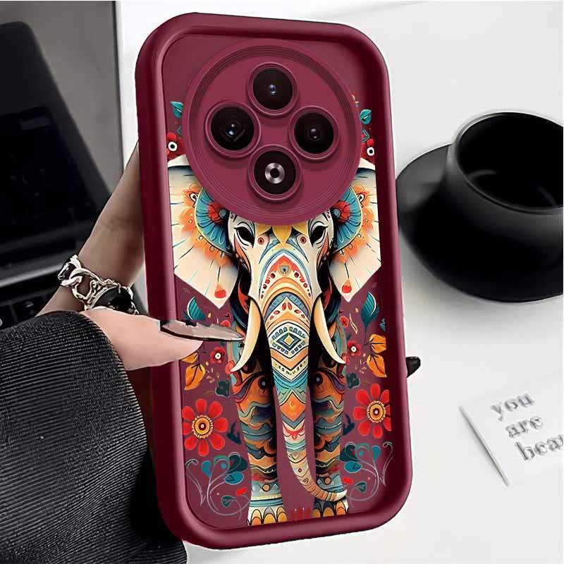 TEMU para móvil: 14C 4G Color elefante, cómoda, diseñada para Redmi 14C 4G, y casual