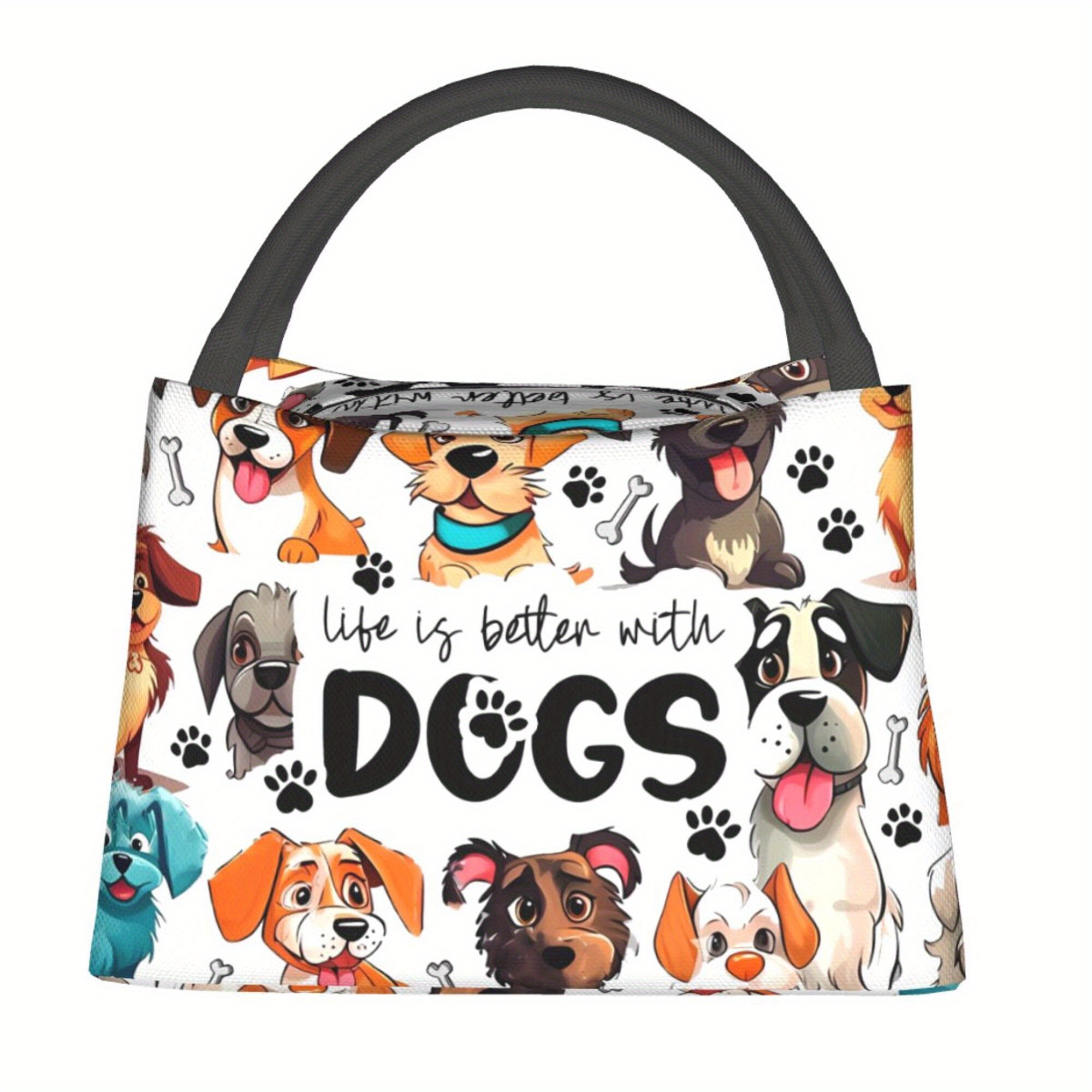 

1pc Dog Insulated Bag - Portable, Reusable For Camping, , - Polyester , -, For , Restaurant, , Use - For Christmas, , 's, New