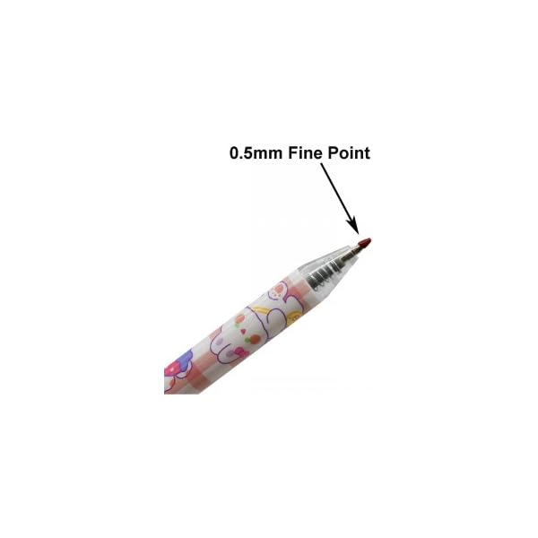 12pcs rabbits carrots gel pen cute cartoon pens retractable printing pen black ink for students   supply, beadable pens, cute pens bulk, multicolour pen, stationary pens, pens Product details 3