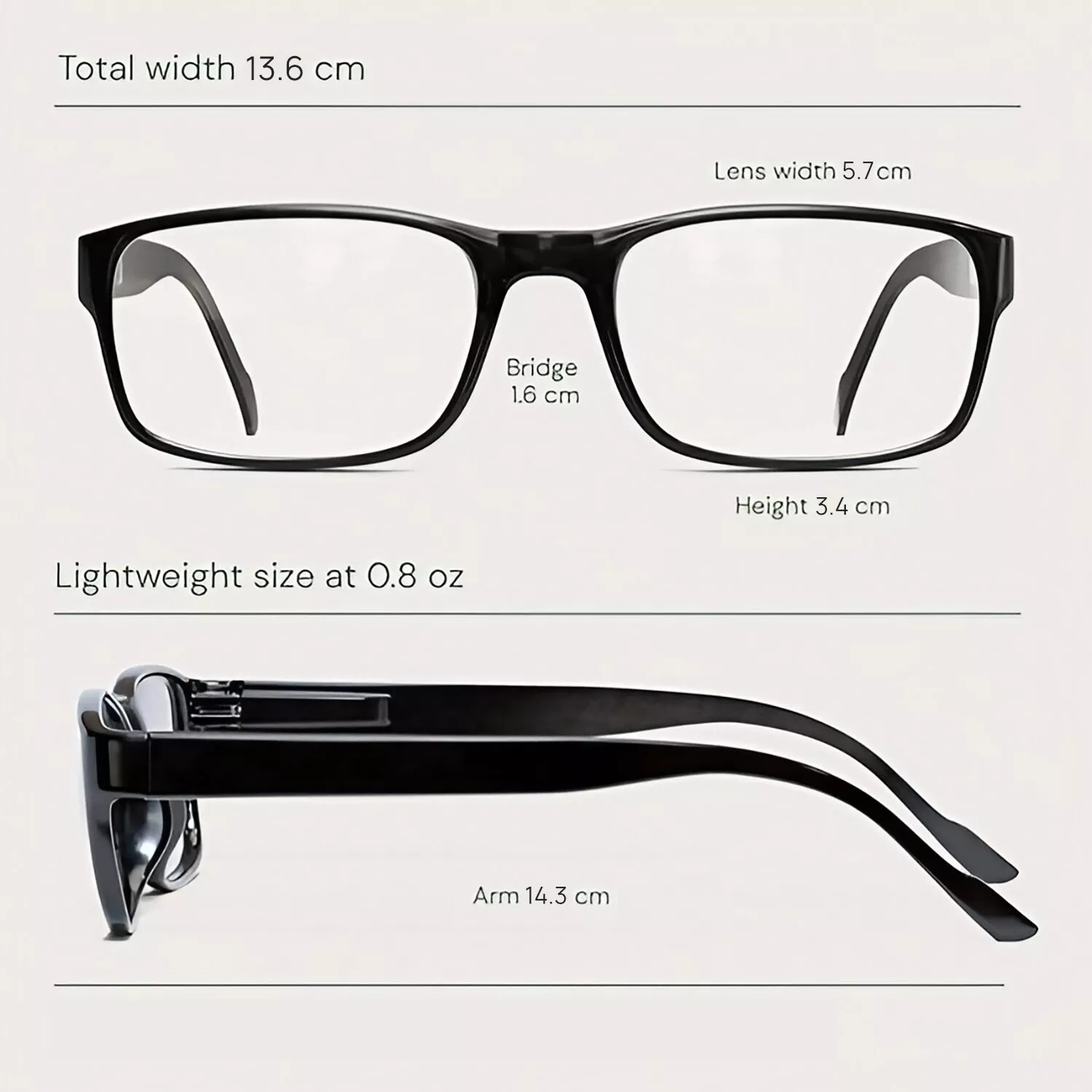 5-Pair Non-Slip Reading Glasses with Anti-Slip Frames - Heavy-Duty Construction, Spring-Loaded Hinges, HD Clear Lenses - Compatible with Prescriptions - Ideal for Seniors, Office, Home, Travel - Men & Women