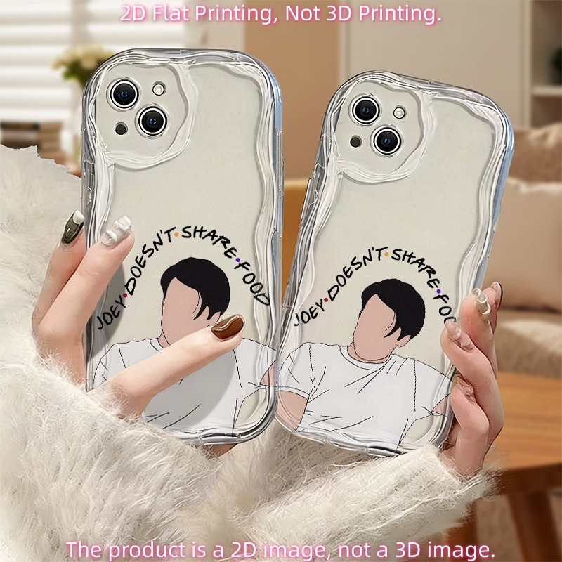 poza articolului husă telefon - [2d flat]    . husă telefon cu citatul   nu partajează mâncarea cu licență oficială friends, compatibilă cu iphone 17 16 15 14 13 12 11 8 7 se x xr       și cadou amuzant cu meme