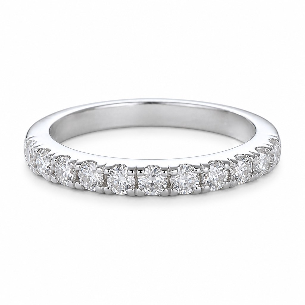 Men's Bling Moissanite Hip Hop Statement Ring, Fashion Accessory