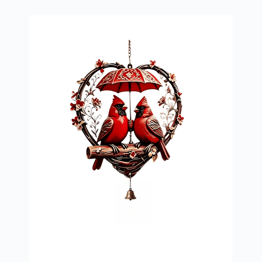 TEMU Large - Chime, Decorated With Bells. This Hand-assembled Metal Wind Chime Is 8cm Cm Wide And 15.8cm Cm Long. A Durable Hanging Decoration For