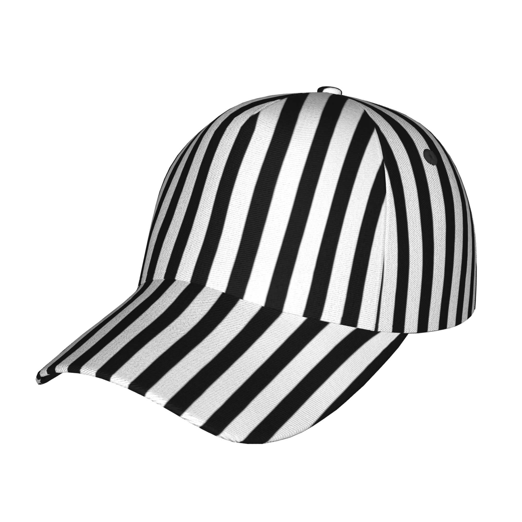 TEMU 1 casquette de baseball avec un design rayé , pour le street style, et les tenues décontractées en extérieur. Ces casquettes unisexe à visière