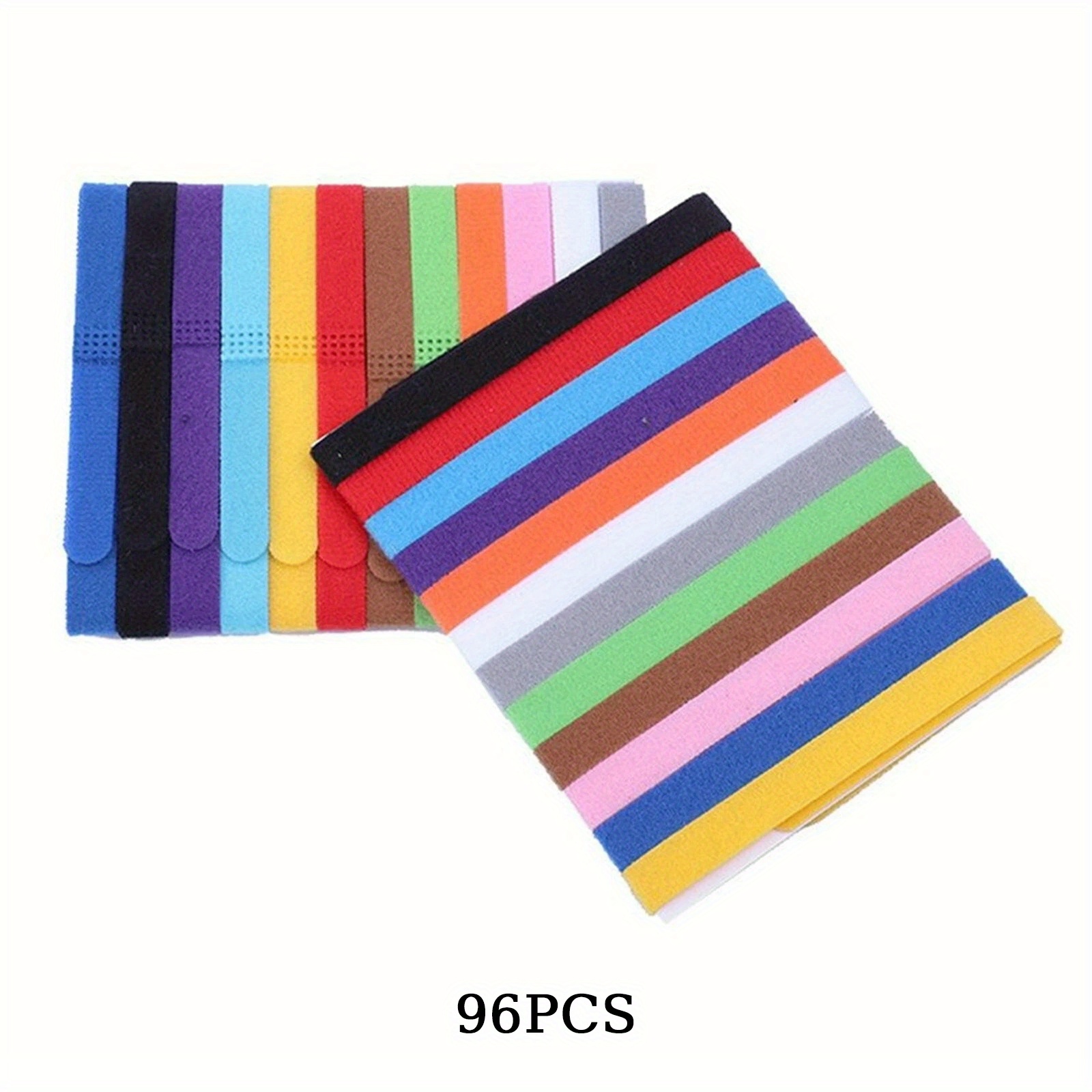 TEMU Set Of 96 Adjustable Id Collars For Puppies | Collars For Newborn Pets, Identification Bands For Newborn Dogs And Cats