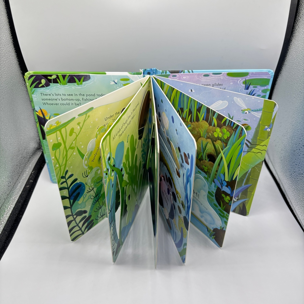 Durable Pop-Ups Learning Material for Family Reading