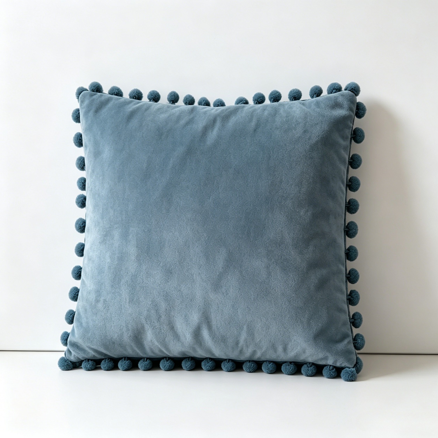 TEMU 1pc Dutch Velvet Pillowcase Solid Velvet Sofa Cushion Cover Without Pillow Insert (new Size)