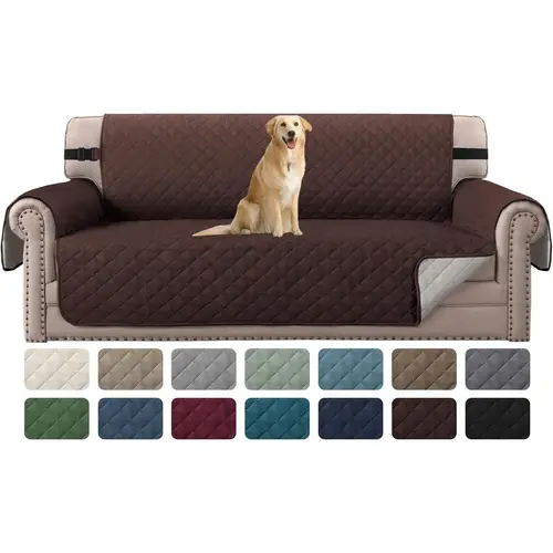 1 loveseat couch sofa slipcover liquid resistant cover washable non slip fabric furniture protector for pets