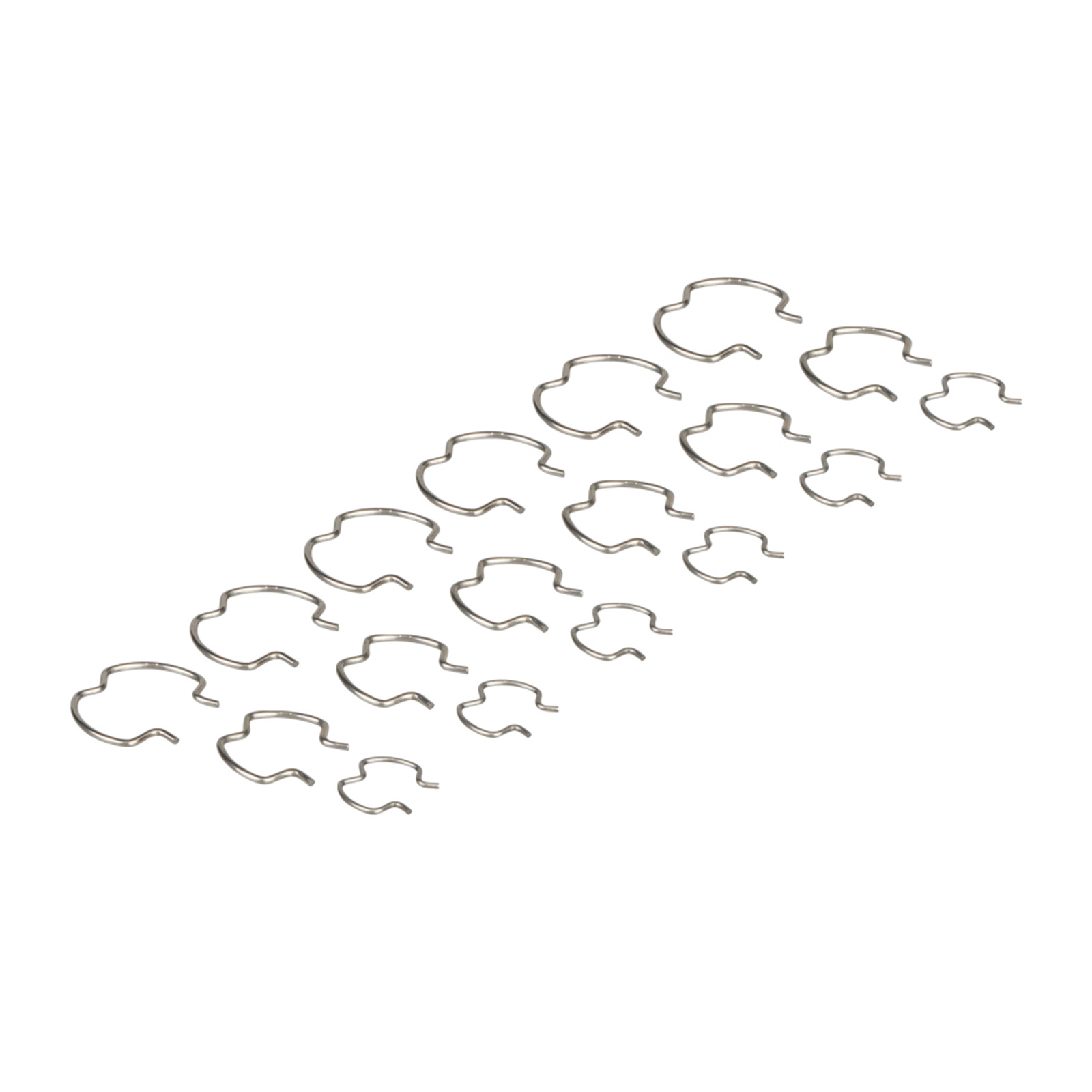 TEMU Clips de fixation des tuyaux de refroidisseur d'huile de transmission 18X 800-801, connecteurs rapides, pièces de rechange durables, dispositif