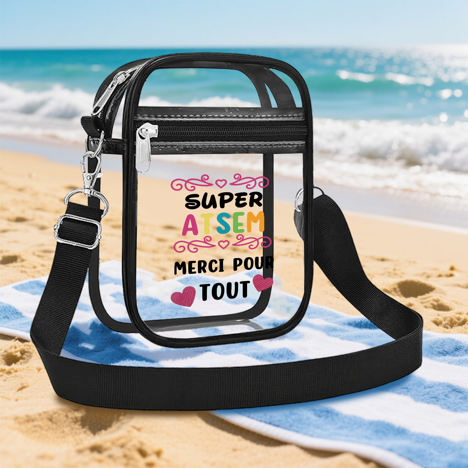 Amazon Clear Purses Chic Laser Cut Pvc Jelly Crossbody Bag Women