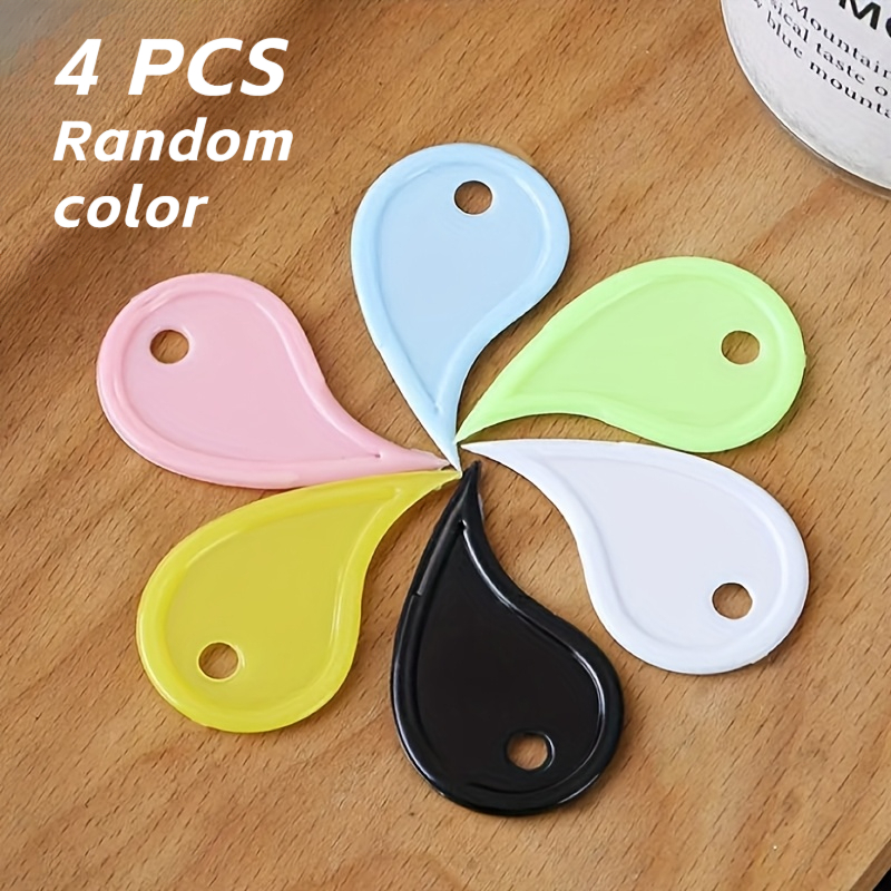 TEMU 4pcs (random Colors) Box Opener | Portable Plastic Tool For Opening Packages, Sealing Film, And Graphic Design Paper