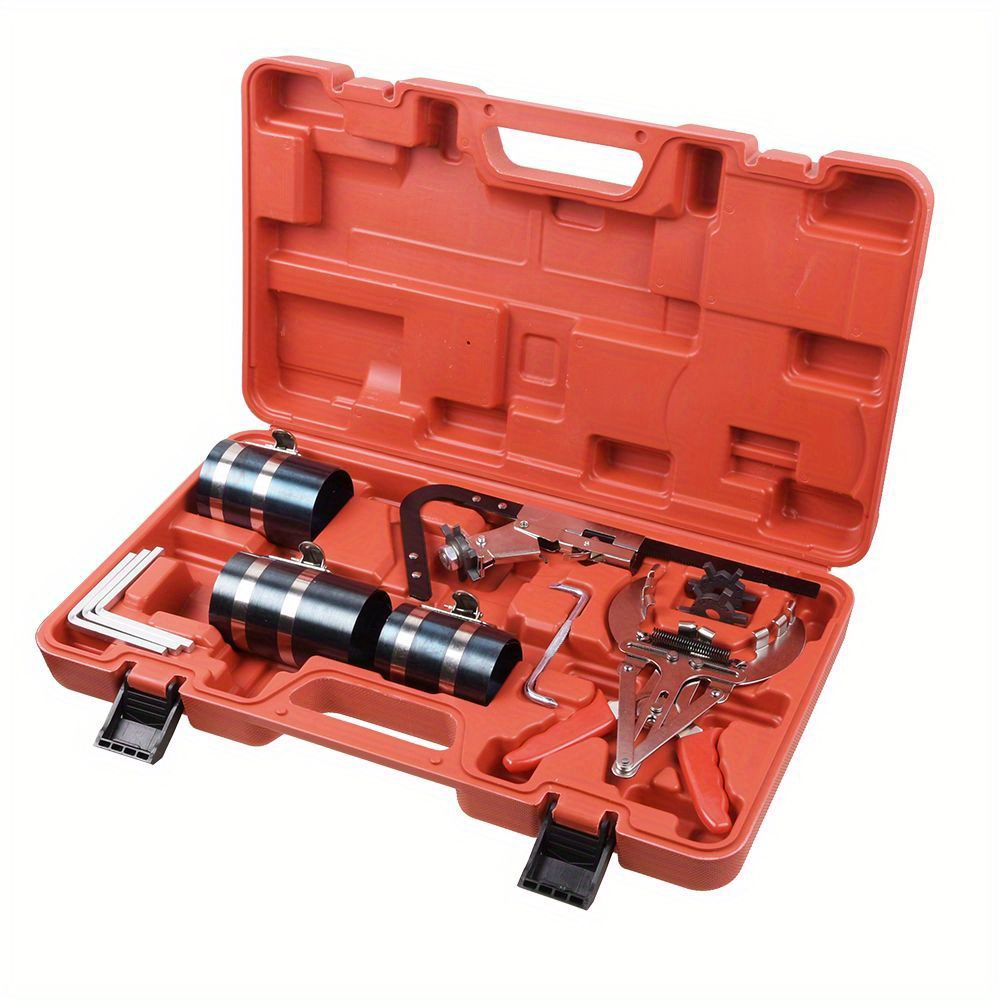 Car Engine Ring Compressor Toolkit Piston Ring Pliers Auto Repair Tool