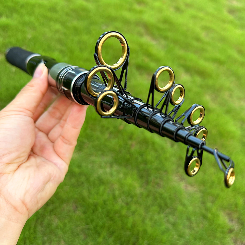 telescopic fishing rod reel combo 4 9ft 5 9ft 6 89ft 7 87ft - Temu Mauritius