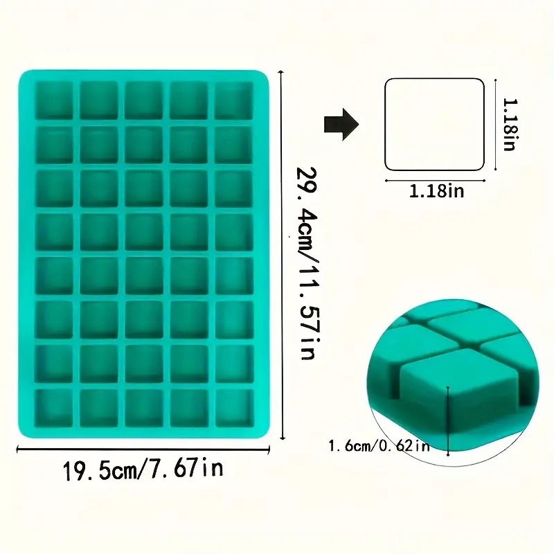 Image of Cube Silicone Mold, Suitable For Chocolate, , Cubes