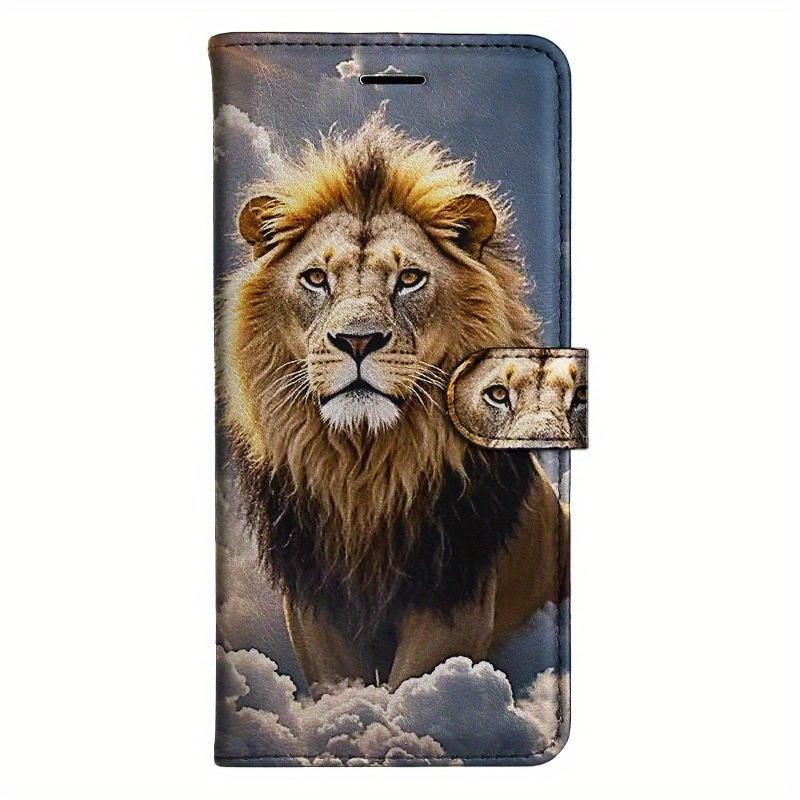 TEMU Phone Case: Eye Magnetic Flip Wallet Case Card Holder Stand Sutible For Note S8 S9 S10 10 S20 20 S21 S22 S23 S24 S25 S5 S6 S7 4 J5 J7 A5 8 A8 J4