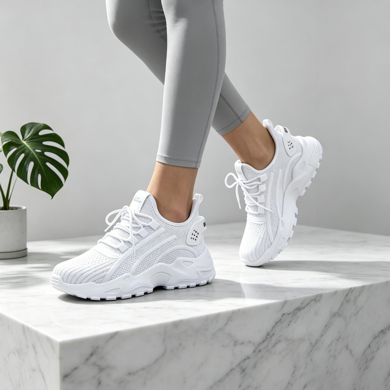 Image of Women's Casual Comfortable Sports Shoes- Soft And Lightweight, Non-slip And Breathable, Suitable For Running And Daily Wear, Outdoor Hiking Running Shoes, Sneakers