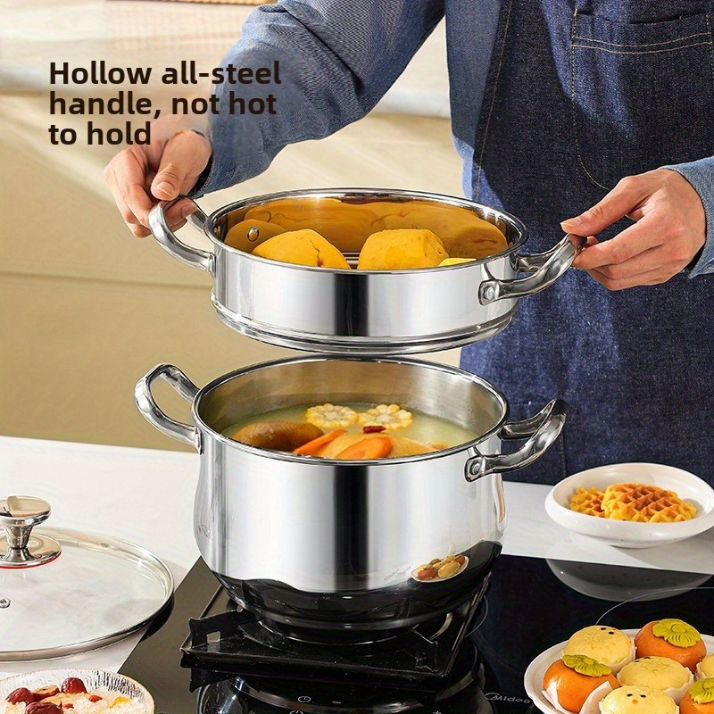 1  use stainless steel     thickened for   use   cooking frying and   essential kitchen cookware details 3