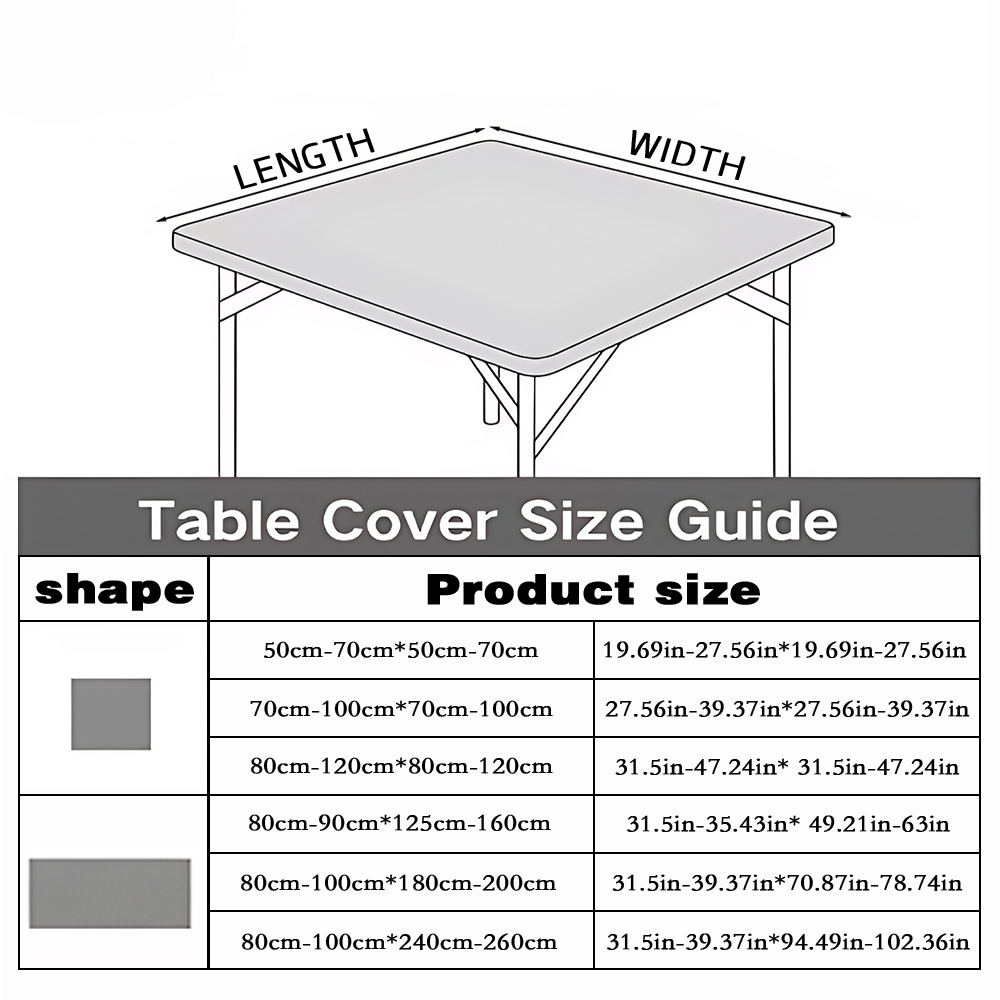 TEMU Tropical Hummingbird Floral Print Stretch Outdoor Tablecloth, Suitable For Indoor And Outdoor Use, Camping, Picnics, Garden Parties, Decorative