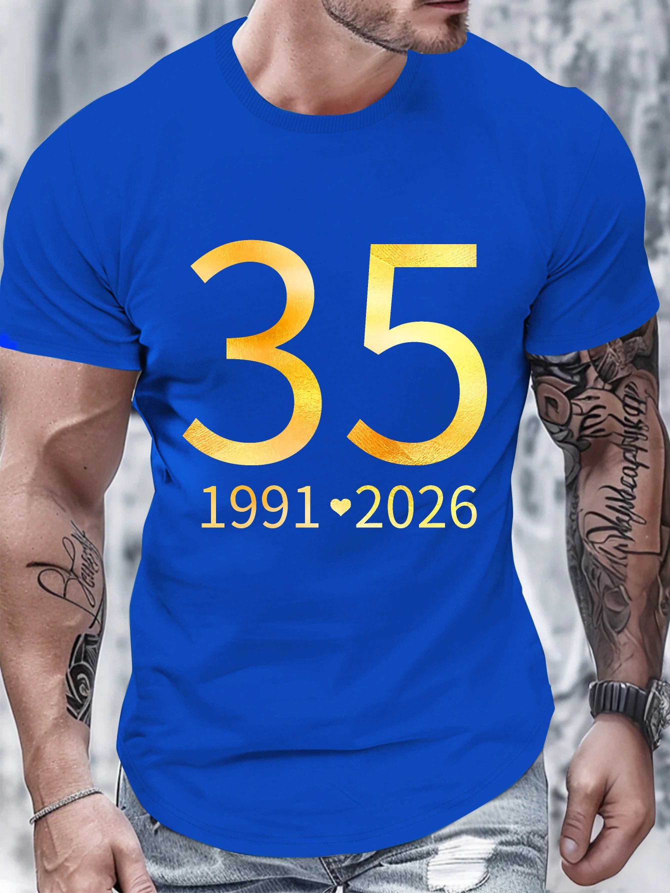 birthday gift men 35 years t shirt design