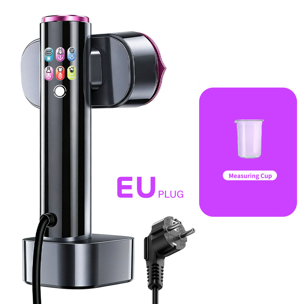 TEMU CENRR Stiratrice a vapore portatile da 1300W per vestiti con piastra in ceramica, stiratrice a vapore per indumenti con serbatoio 'acqua da