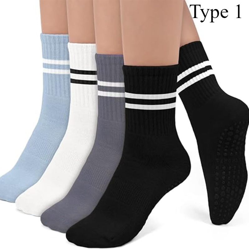 

Cotton Women's Mid Tube Socks Yoga, Fitness And Running And