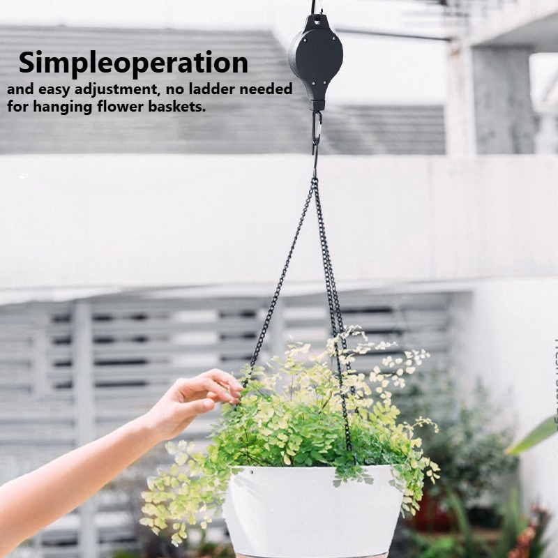 hanging planter chain Village Wrought Iron S-Chain