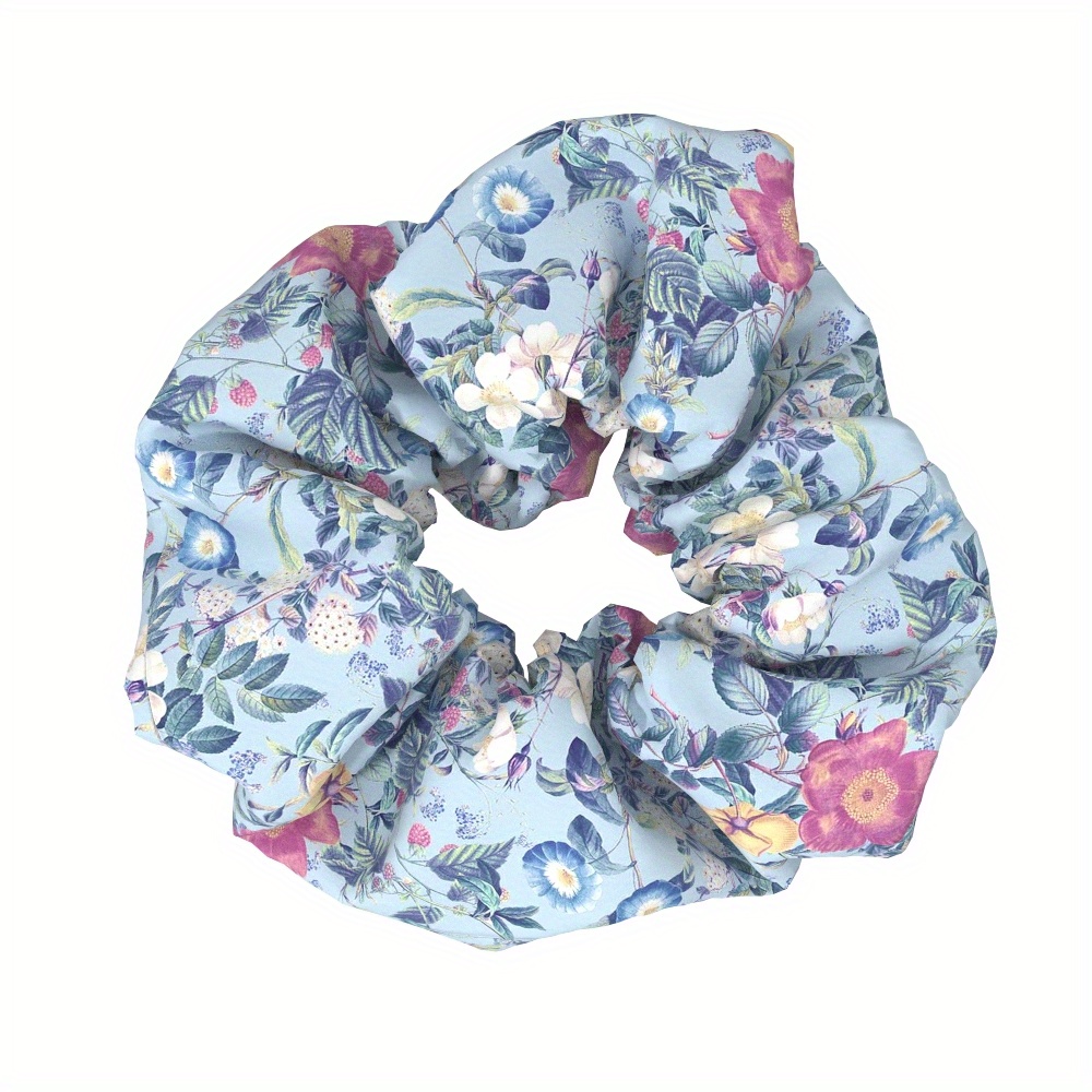 TEMU 1pc Large Hair Tie Women's Fabric Hair Rope Headdress Tie Hair Gift Party Gift Holiday