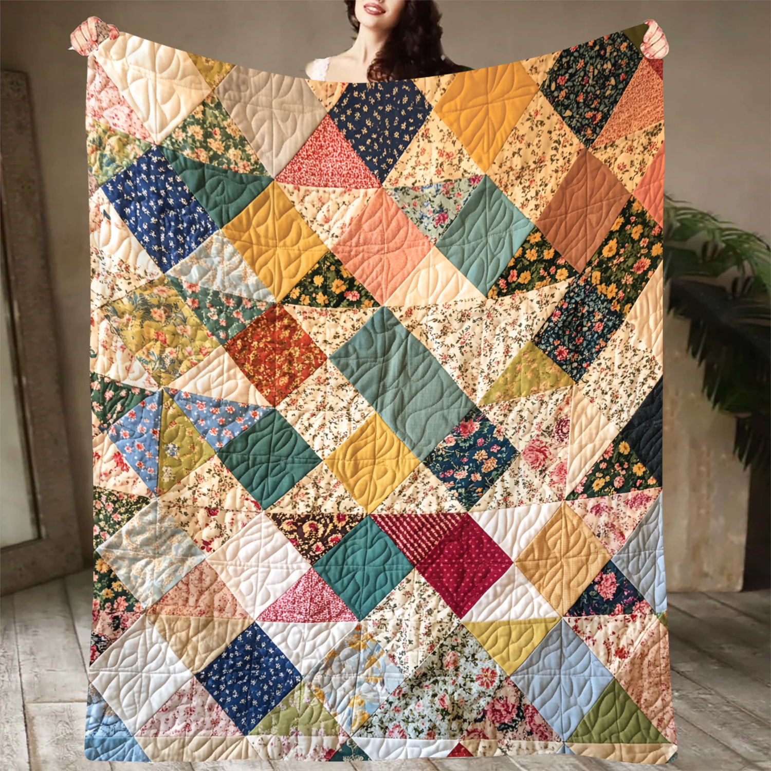 

Blanket Diamond & - , For , Bed, , And -
