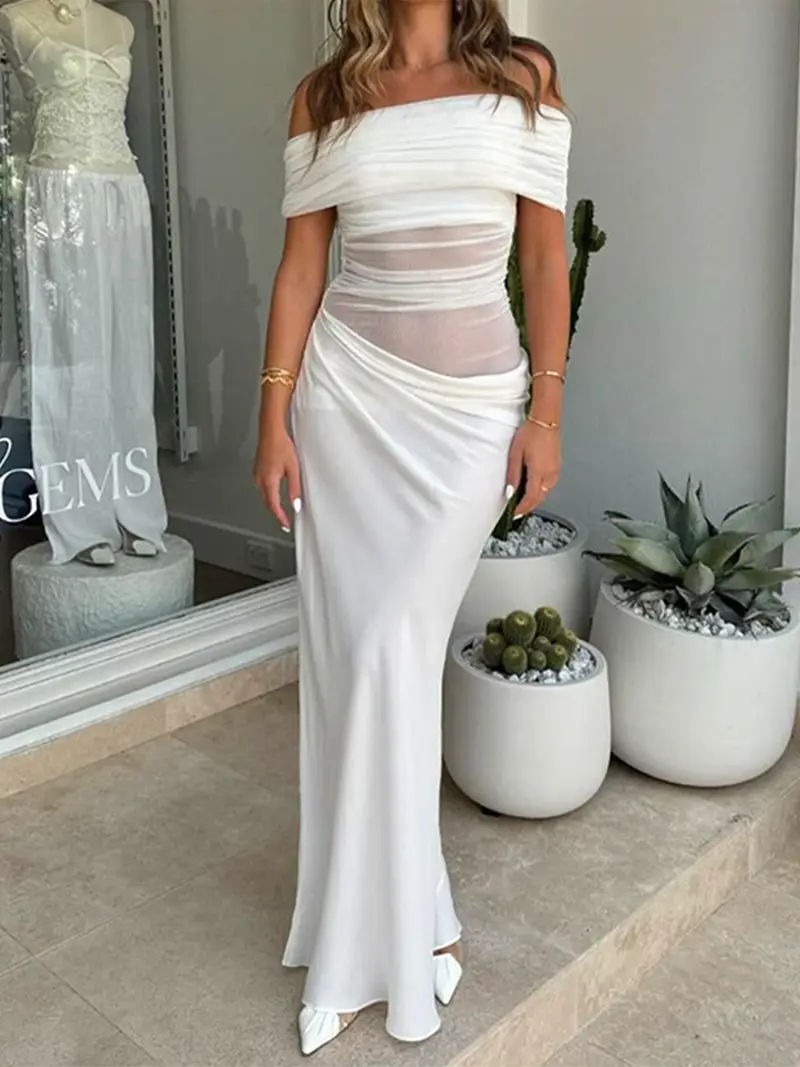 elegant one shoulder bodycon dress women - Temu elegant one shoulder bodycon dress women - Temu