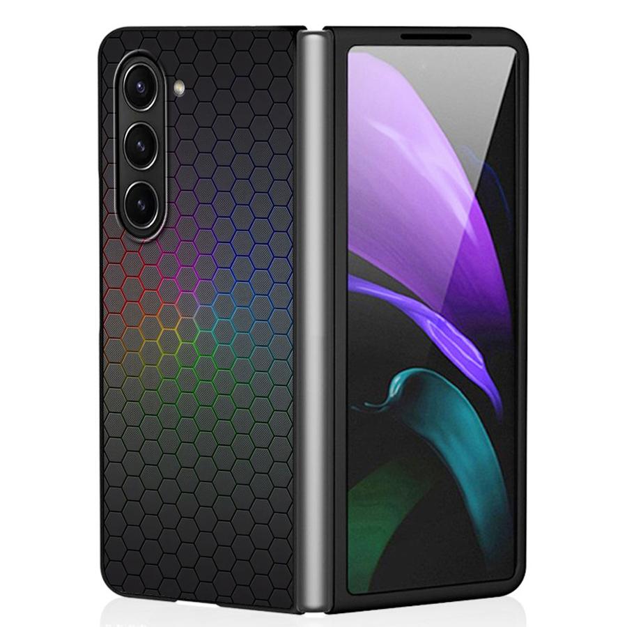 TEMU Phone Case: 2d Back Phone Cover Case Suitable For For Galaxy Z Fold4 Z Z Fold 8 7 6 5 4 3 Z Fold3 Carbon Fiber