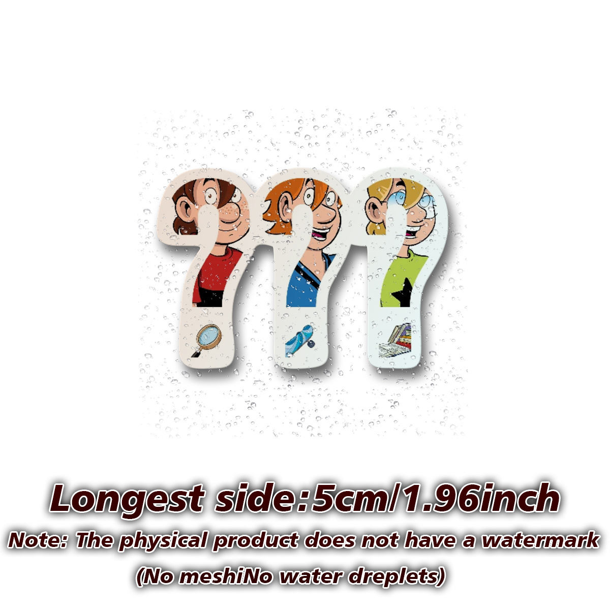 Image of Set Of 9 Stickers Featuring The Children Of 3 , Made From Vinyl. Suitable For Car Bumpers, Windows, Laptops, Trucks, , And Water Bottles - Durable And Multifunctional