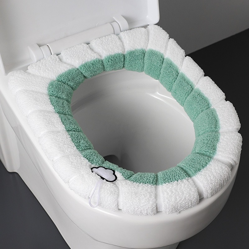 TEMU de Asiento de Inodoro con Asa para Otoño e Invierno, Universal para Uso en el Hogar, Paquete Individual/Paquete de