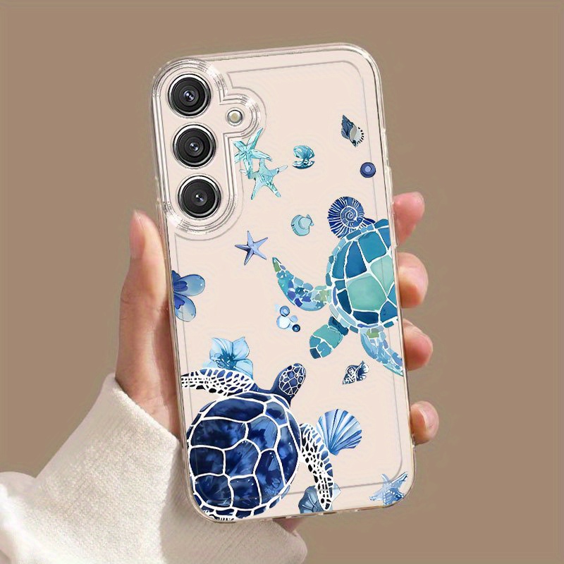 phone case watercolor sea turtle seashell phone - Temu Hungary