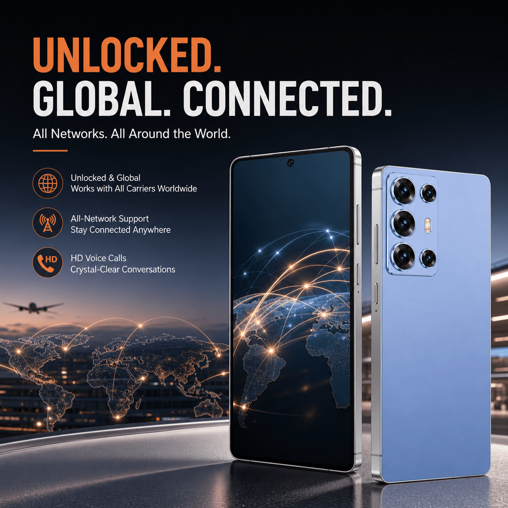   unlocked device sim free 6 8 inch hd large display 4 64gb expandable memory   face unlock full set present holiday Product details 2