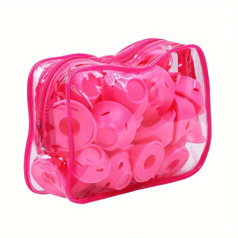 TEMU 20pcs Soft Rubber Silicone Mushroom Hair Curlers - No Heat & Clips Needed, Curls For All Hair Types, Damage-free Styling Tools, Heatless Hair Styling | Design | Flexible Silicone