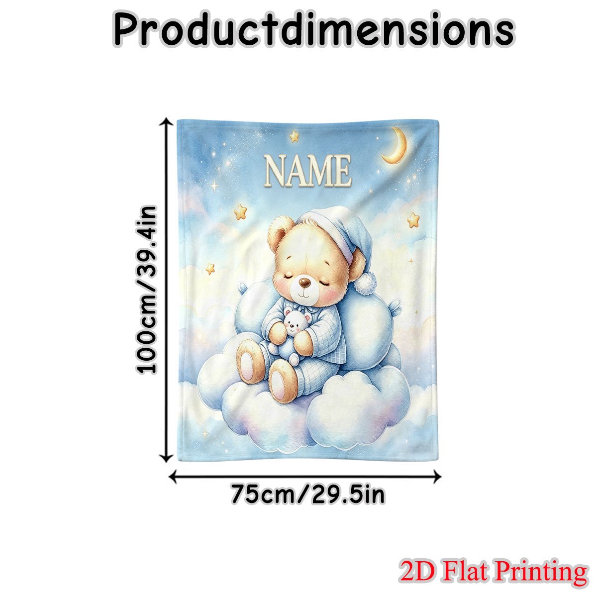 TEMU Couverture Somnolent 1 pièce avec Nom Personnalisé, une Couverture Chaude , Cadeau d'Anniversaire, Cadeau d'Halloween, Cadeau de Noël, Cadeau de
