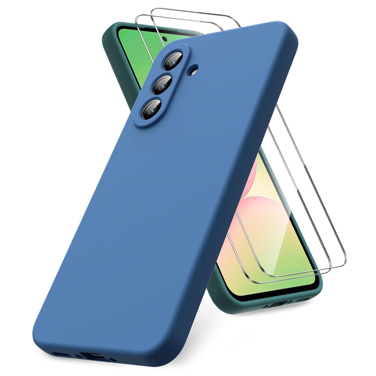 Phone Case: Magnetic Case Compatible with Samsung A16 A17 A56 A57 A36 A37 S26 S25 S24 S23 S22 Ultra S25 FE in Deep Blue/Deep Green/Black/Yellow/Red, Ideal for Gifts Scratchproof Anti-fingerprint