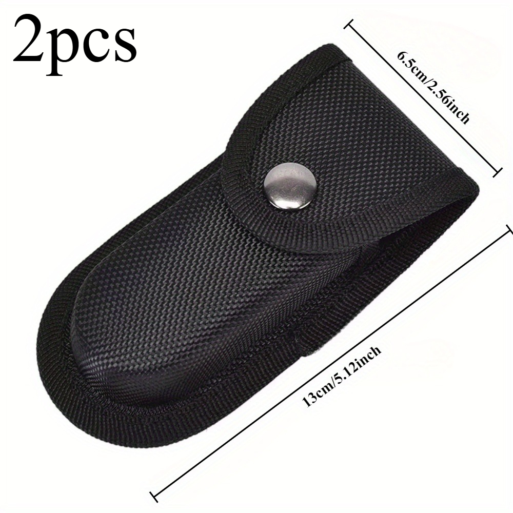 TEMU Lot de 2 bananes de ceinture à passe-ceinture, poche de transport, support de lampe de poche