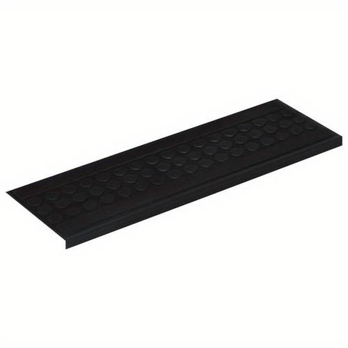 10pcs Heavy-Duty Non-Slip Stair Treads - Extra Long 25x75cm (10x3ft) Rubber , , for Home, Office, Hotel, Commercial Use - Indoor/Outdoor Staircase Safety, Durable Non-Slip Surface, Stair Treads Non Slip, Indoor Staircase Upgrade, , Polypropylene Backing, Home , , Hand Wash Only, Property Managers