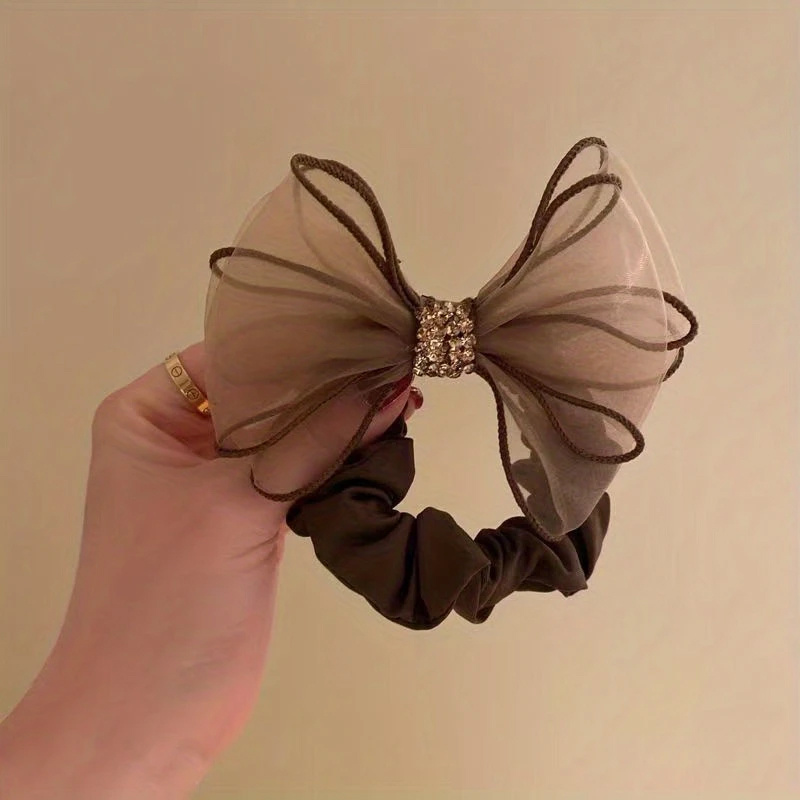 set 3 elegant vintage bow headbands high - Temu Oman display picture 1
