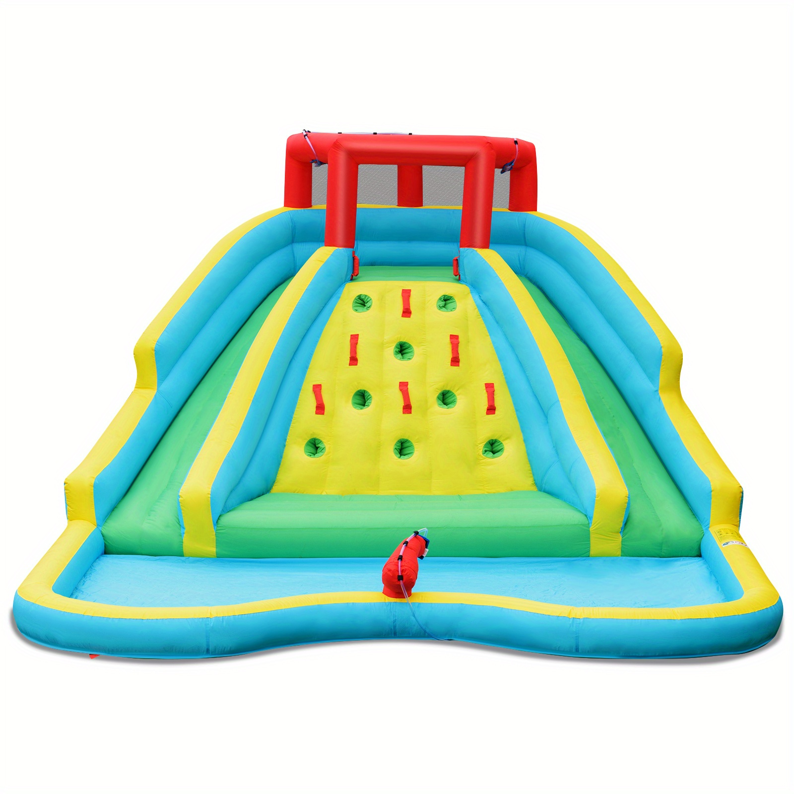 inflatable slide bouncer inflatable water slide park Temu