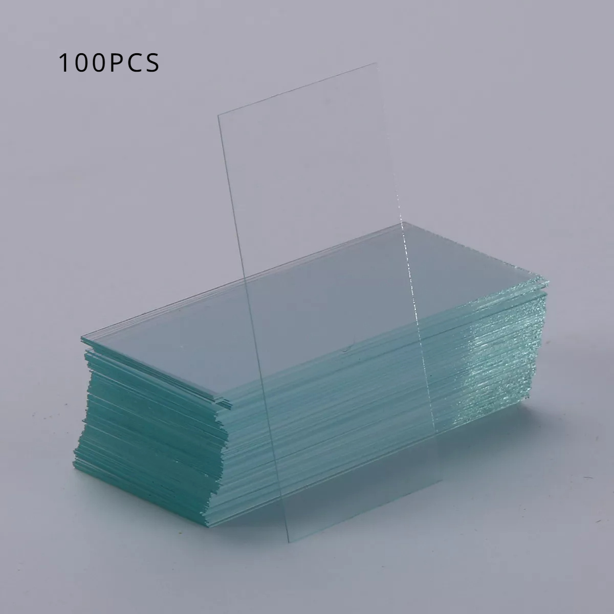 Image of 50/100/200pcs Slides Microscope Slides Cover Slips Glass Micro Cover 24x50mm